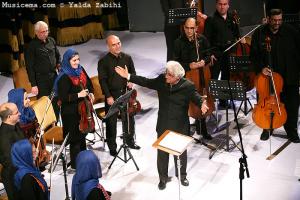 گزارش تصویری از اجرا ارکستر مجلسی ارمنستان به رهبری لوریس چکناواریان
