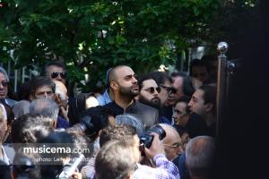 مراسم تشییع پیکر زنده یاد ناصر چشم آذر (16 اردیبهشت 1397)
