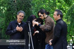 مراسم تشییع پیکر زنده یاد ناصر چشم آذر (16 اردیبهشت 1397)