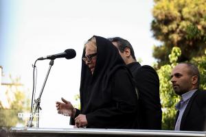 مراسم تشییع پیکر زنده یاد ناصر چشم آذر (16 اردیبهشت 1397)
